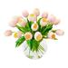 Primrue Tulip in Vase | 14 H x 17 W x 17 D in | Wayfair 71797B5916744C26AB8C874D3183CD3A