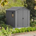 Keter - Abri de jardin en résine Darwin 68 - 4 m² - Gris