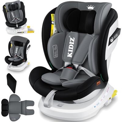 Kindersitz Baby Autositz Kinderautositz Isofix Top Tether 360° drehbar Gruppe 0/1/2/3 ab Geburt