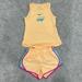 Nike Matching Sets | Nike Tank And Shorts Size Small | Color: Blue/Yellow | Size: Sg