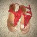 Coach Shoes | Coach Sandals | Color: Red | Size: 7.5
