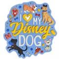 Disney Accents | Disney Parks “I My Disney Dog” Magnet | Color: Blue/Yellow | Size: 2 1/2'' H X 2 1/2'' W