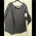 Free People Tops | Free People Nwt Off The Shoulder Tunic Size Medium | Color: Black/Brown | Size: M