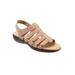 Wide Width Women's Tiki Sandal by Trotters in Sand (Size 6 W)