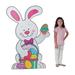 The Holiday Aisle® Easter Bunny Cardboard Stand-Up - Party Decor - 1 Piece | 1.15 H x 37 W x 37.5 D in | Wayfair 8F20EB0F9C384241A121662BF0775EB7