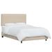 Mercury Row® Simental Upholstered Standard Bed Polyester/Metal in Black | 51 H x 56 W x 78 D in | Wayfair 3EAAC027F60341378648CA5F8C96514E