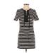 Forever 21 Casual Dress - Shift: Black Print Dresses - Women's Size Small