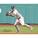 Gleyber Torres New York Yankees Unsigned Throwing Out Runner Photograph