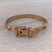 Michael Kors Jewelry | Michael Kors Buckle Bangle Bracelet - Rose Gold | Color: Gold | Size: Os