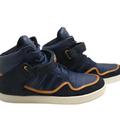 Adidas Shoes | Adidas Originals Ar 2.0 Navy And Gold High Tops Size 11.5 Used | Color: Blue/Gold | Size: 11.5