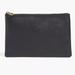 Madewell Bags | Madewell Leather Navy Blue Pouch Clutch | Color: Blue | Size: Os