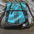 Adidas Bags | Adidas Blue And Black Back Pack | Color: Black/Blue | Size: Os