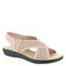 Easy Street Claudia - Womens 7.5 Pink Sandal W2