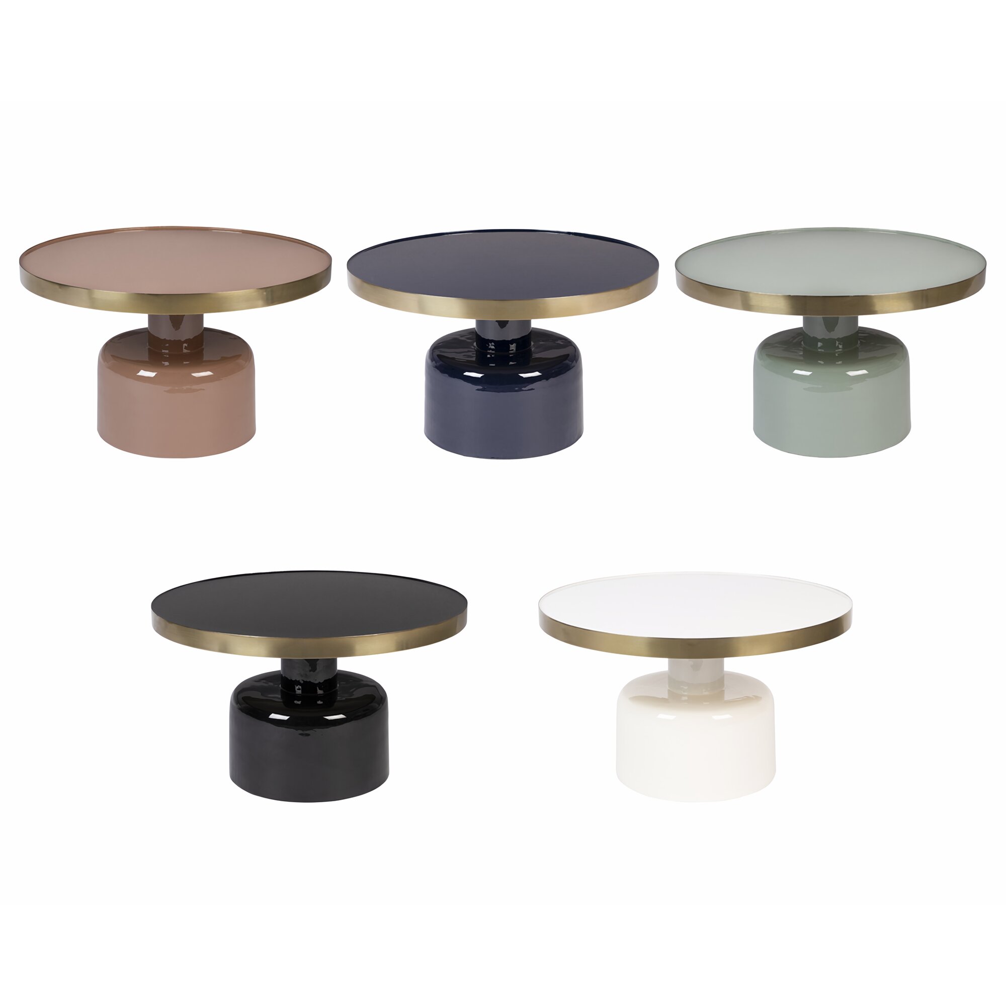 Zuiver »Glam« Couch-/Beistelltisch schwarz