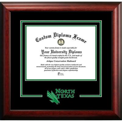 North Texas Mean Green 14w x 11h Spirit Diploma Frame