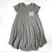 Lularoe Dresses | Lularoe Carly Dress Grey Size Xs | Color: Brown/Gray | Size: Xs