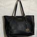 Michael Kors Bags | Micheal Kors Black Leather Almost New ,Has Compartments Big Enough For S Laptop | Color: Black | Size: Os