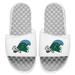 Men's ISlide White Tulane Green Wave Primary Slide Sandals