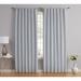 Rosdorf Park Ritenour Geometric Max Blackout Thermal Rod Pocket Curtain Panels Polyester in White | 84 H in | Wayfair