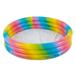 Intex 58449EP Rainbow Ombre 3 Ring Round Inflatable Kids Outdoor Swimming Pool - 4.13