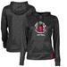 Women's Black Lake Michigan College Red Hawks Softball Pullover Hoodie