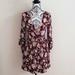 American Eagle Outfitters Dresses | American Eagle Outfitters Wrap Floral Dress. | Color: Brown/Black | Size: S