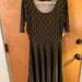 Lularoe Dresses | Lularoe Nicole Dress | Color: Black | Size: L