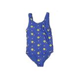 Baby Gap One Piece Swimsuit: Blue Sporting & Activewear - Kids Girl's Size Small