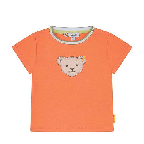 T-Shirt kurzarm Roarsome mit flauschigem Teddybärmotiv T-Shirts apricot Jungen Kinder