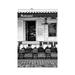 East Urban Home Black Montmartre Series - French Restaurant by Philippe Hugonnard - Wrapped Canvas Photograph Print Canvas in Black/White | Wayfair