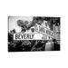 East Urban Home Black California Series - L.A Street Signs by Philippe Hugonnard - Wrapped Canvas Photograph Print Canvas in Black/White | Wayfair