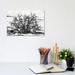 East Urban Home Black California Series - Desert Tree by Philippe Hugonnard - Wrapped Canvas Photograph Print Canvas in Black/White | 8 H in | Wayfair