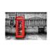 East Urban Home Telephone Booth at the British Museum by Susanne Kremer - Wrapped Canvas Photograph Canvas | 18 H x 26 W x 1.5 D in | Wayfair