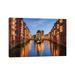 East Urban Home Hamburg Speicherstadt by Jan Becke - Wrapped Canvas Photograph Canvas | 8 H x 12 W x 0.75 D in | Wayfair