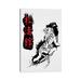 East Urban Home Shotokan Karate Tiger by Cornel Vlad - Wrapped Canvas Graphic Art Canvas in Black/Gray/White | 18 H x 12 W x 1.5 D in | Wayfair