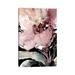 East Urban Home Happy Bloom on Black II by Lanie Loreth - Wrapped Canvas Painting Metal | 40 H x 26 W x 1.5 D in | Wayfair