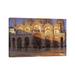 East Urban Home Gold Reflection by Maher Morcos - Wrapped Canvas Painting Canvas in Blue | 12 H x 18 W x 1.5 D in | Wayfair