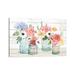 East Urban Home Pastel Flower Market I by Mary Urban - Wrapped Canvas Painting Canvas | 8 H x 12 W x 0.75 D in | Wayfair