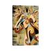 East Urban Home The Tao of Being Wild by Barbara Rush - Wrapped Canvas Painting Canvas in Black/Brown/Green | 18 H x 12 W x 1.5 D in | Wayfair