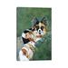 East Urban Home Papillon by Barbara Rush - Wrapped Canvas Painting Canvas in Green | 26 H x 18 W x 1.5 D in | Wayfair