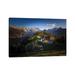 East Urban Home Slovenia, Logarska Dolina. Mountain Farm Houses at Sunset by Jaynes Gallery - Wrapped Canvas Photograph Canvas | Wayfair