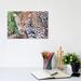 East Urban Home Leopard Close up by Michelee Scott - Wrapped Canvas Photograph Canvas | 8 H x 12 W x 0.75 D in | Wayfair