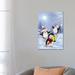 East Urban Home Penguins by Makiko - Wrapped Canvas Painting Canvas | 26 H x 18 W x 1.5 D in | Wayfair 3B140F4A2AAB4DA1892C09EA6BEAB23A