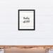 Designs Direct Creative Group Personalized Wedding Family Name Framed Textual Art on Canvas in Black & Canvas, in White | Wayfair 4388-L