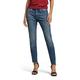 G-STAR RAW Damen 3301 Skinny Ankle Jeans, Blau (faded cascade D21291-C051-C606), 30W / 32L