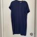 Madewell Dresses | Madewell Tunic Length Navy Short Sleeve Dress. Size Xs. | Color: Blue | Size: Xs