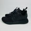 Adidas Shoes | Adidas Originals Nmd_r1 J Fx8777 Triple Black Running Shoes Mens Sz4-Womens 5.5 | Color: Black | Size: 4