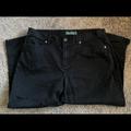 Ralph Lauren Jeans | Lrl Ralph Lauren Crop Jeans | Color: Black | Size: 12