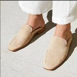 Free People Shoes | Free People At Ease Loafer Mule In Beige | Color: Cream | Size: 38