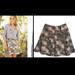 Disney Skirts | Disney Bambi Lc Lauren Conrad Collection S | Color: Cream/Green | Size: Xs